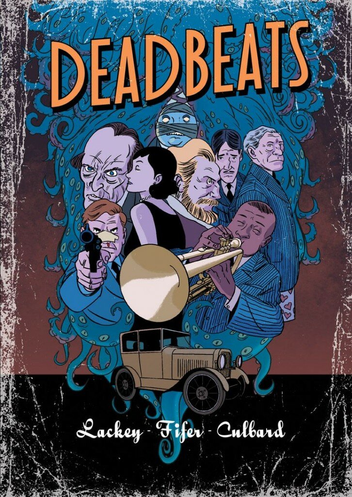 INJ Culbard - DEADBEATS COVER