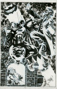 Kelley Jones - Batman vs Joker