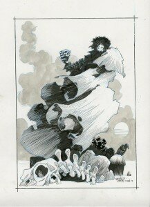 Kelley Jones - Sandman commission