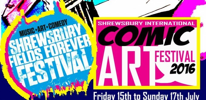 shrewsbury international comic art festival